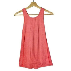 Lorna Jane Pink Cross Back Athletic Tank Top S
